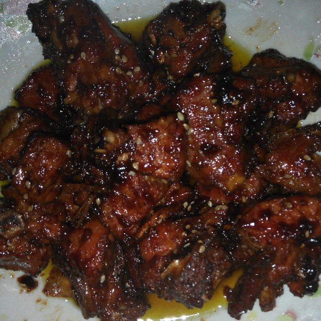 懒人版糖醋排骨