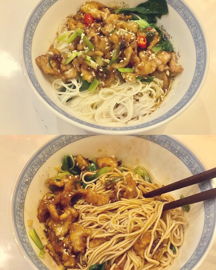 10分钟搞定的一碗葱油拌面