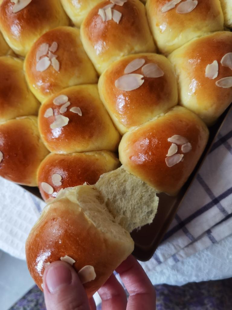 纯奶手撕吐司的做法 步骤1