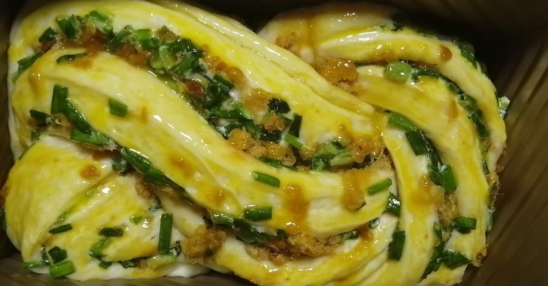 香葱肉松手撕面包_消耗沙拉酱