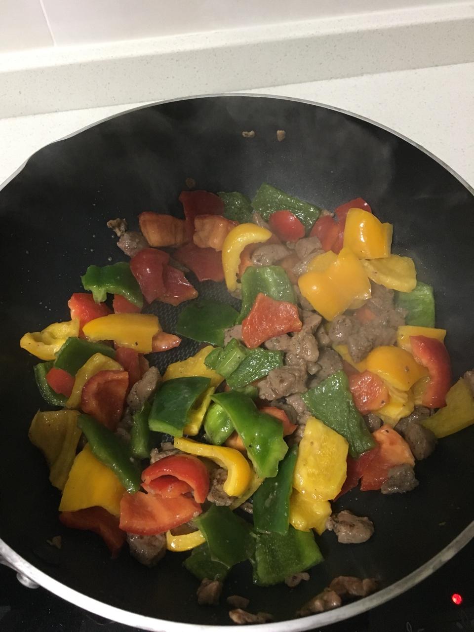 青椒牛肉