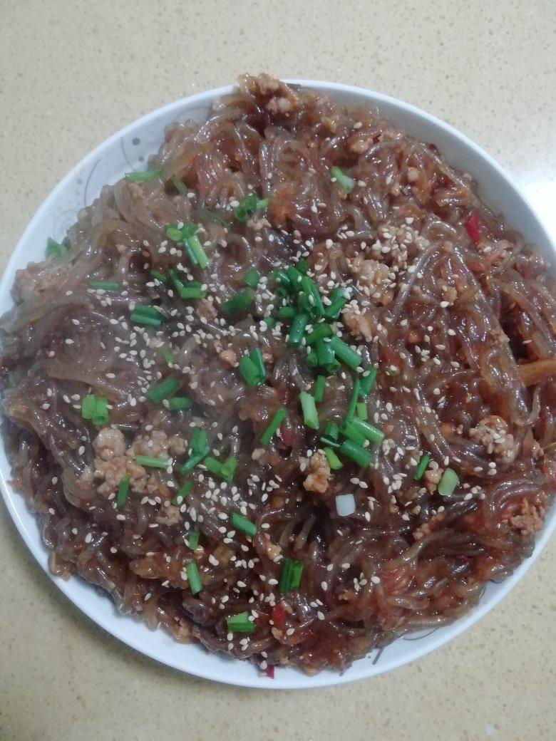 蚂蚁上树(肉末炒粉丝)超下饭‼️十分钟搞定