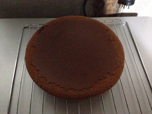 淡可可戚风蛋糕