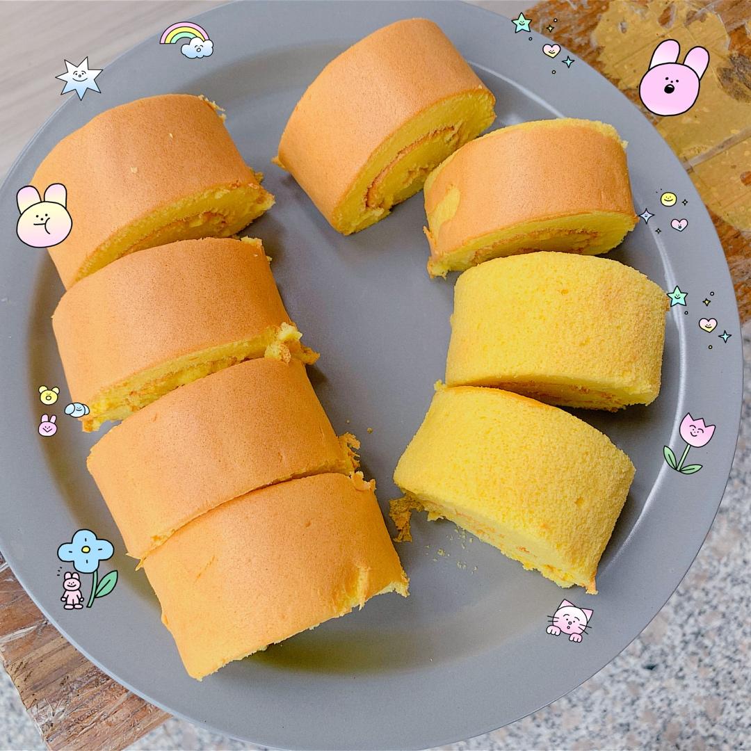 原味蛋糕卷