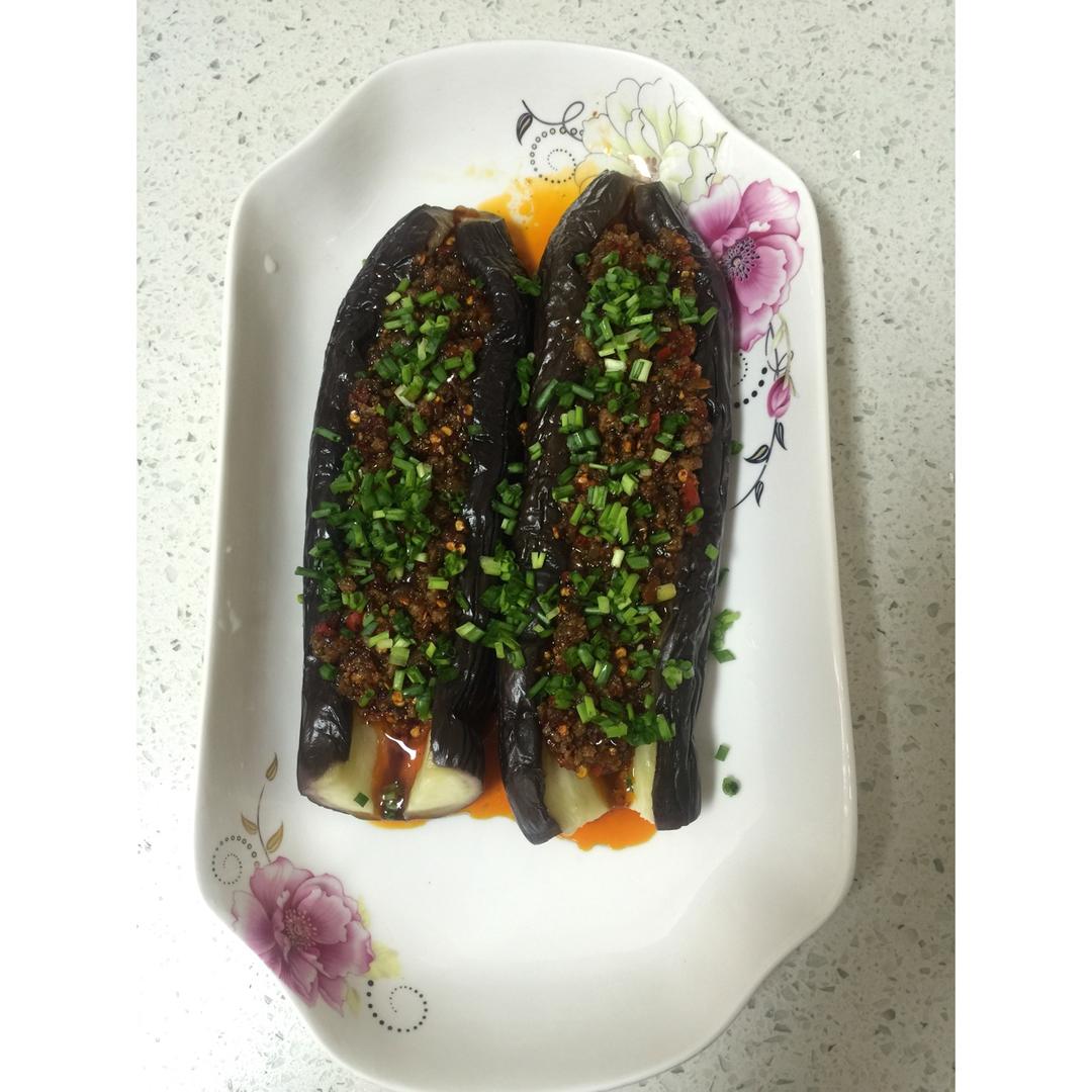 凉拌蒸茄子