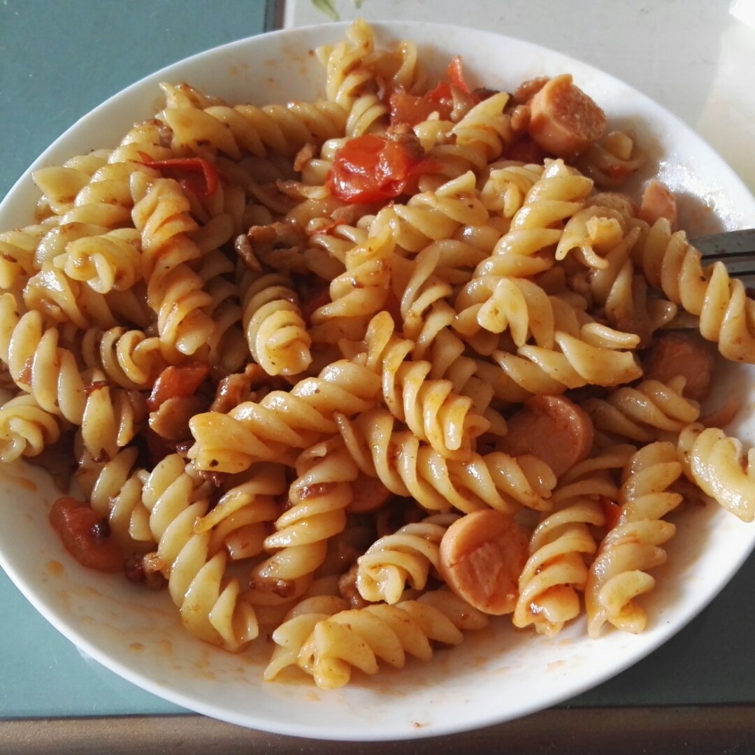 番茄肉酱意大利面