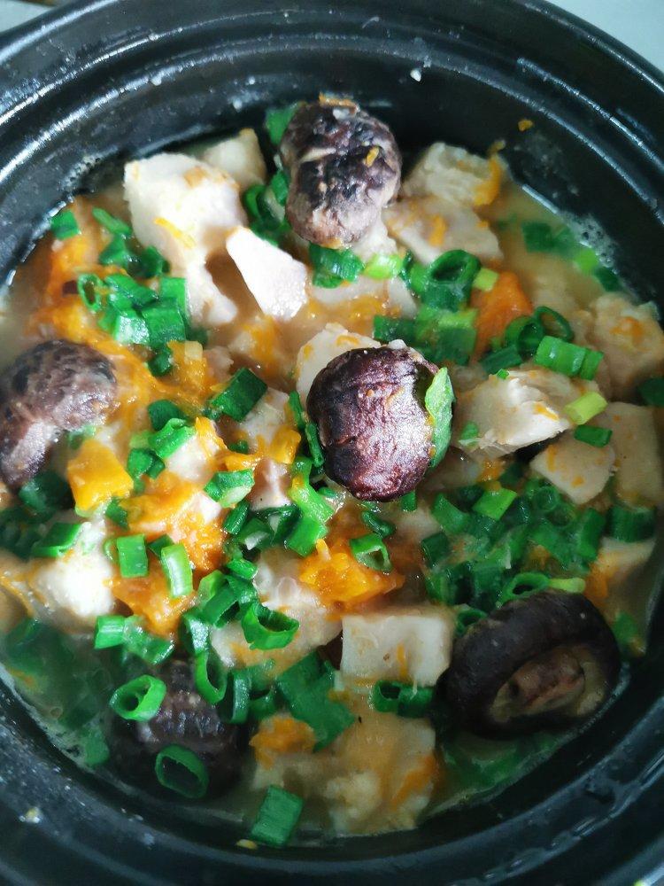 椰香南瓜芋头煲