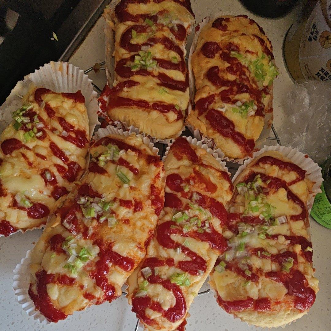 肉松培根面包