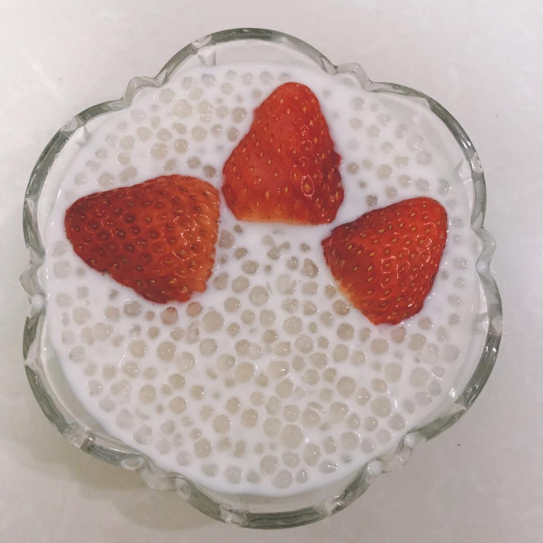 芒果椰浆西米露