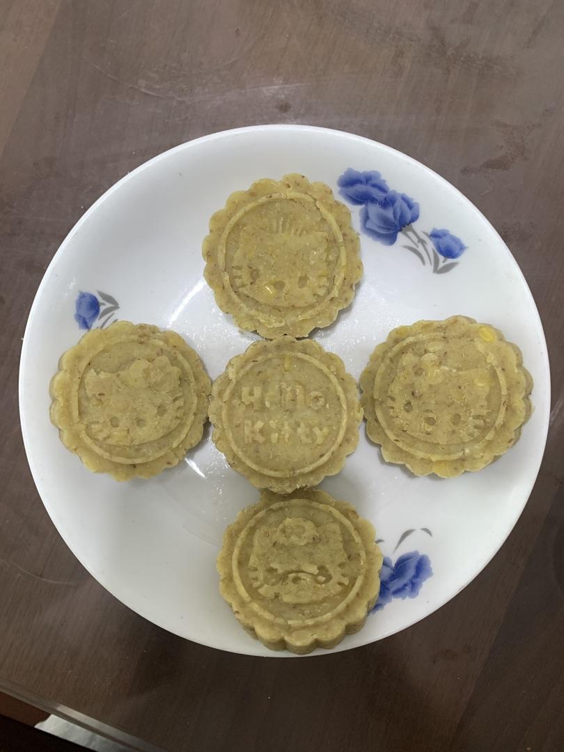 奶香绿豆糕（无豆腥味，超快手不麻烦）