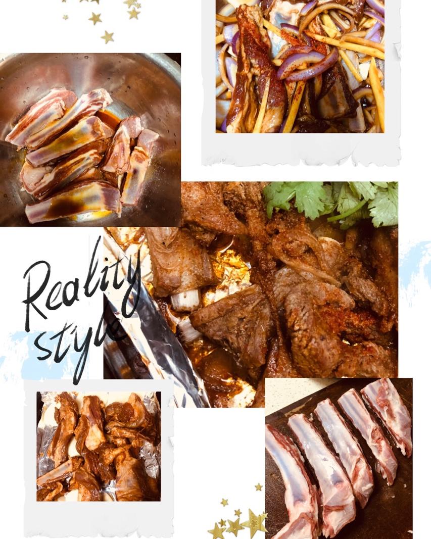 烤箱版的烤羊排