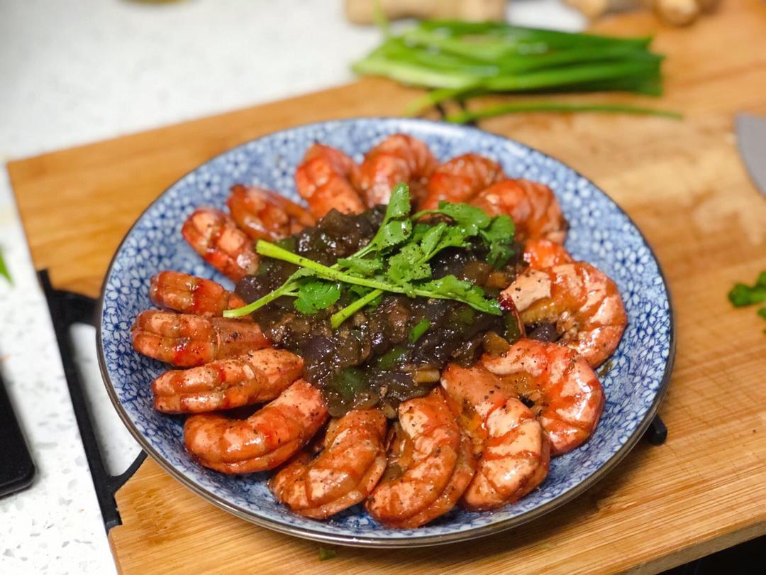 干烧大虾（黑虎虾）