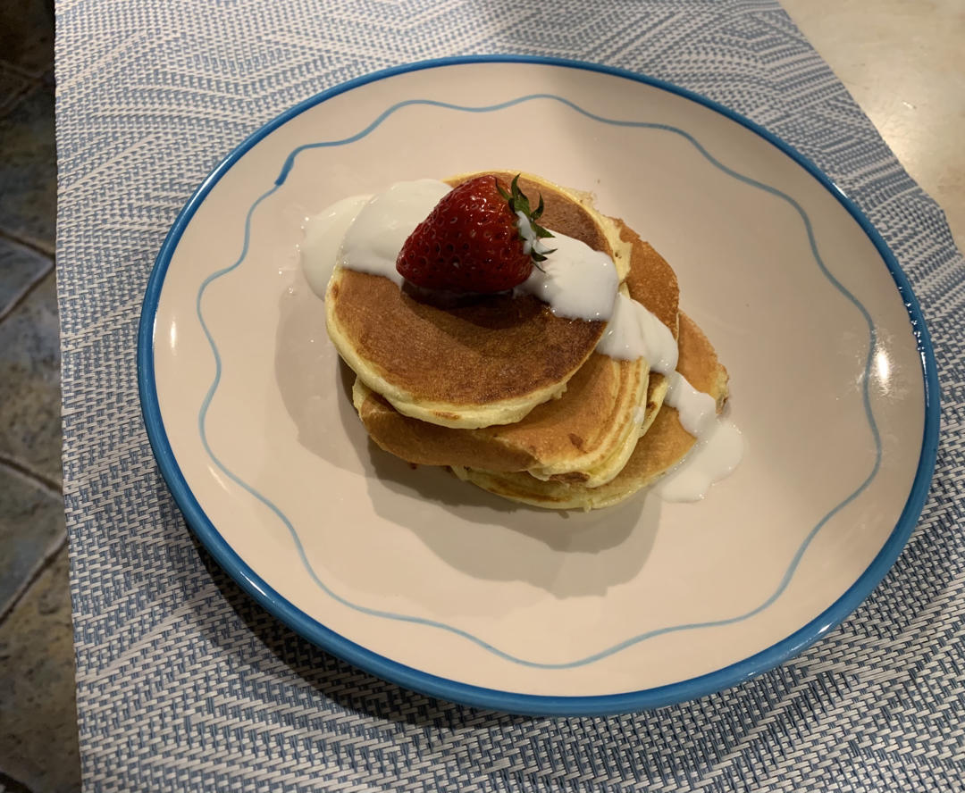 蛋白粉松饼  生铜