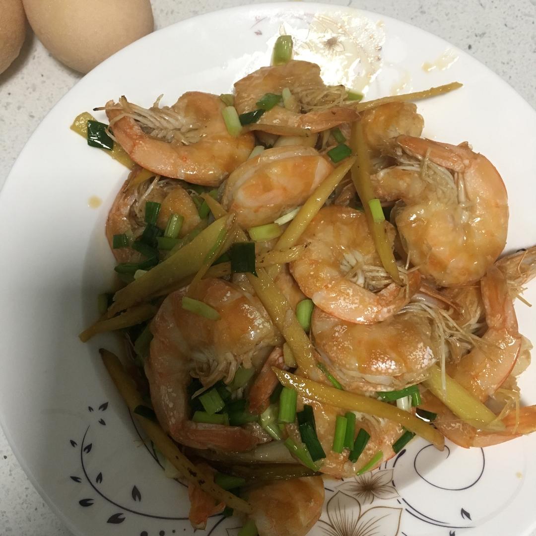 快手红烧厄瓜多尔白虾