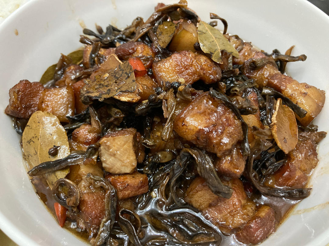 干豇豆红烧肉