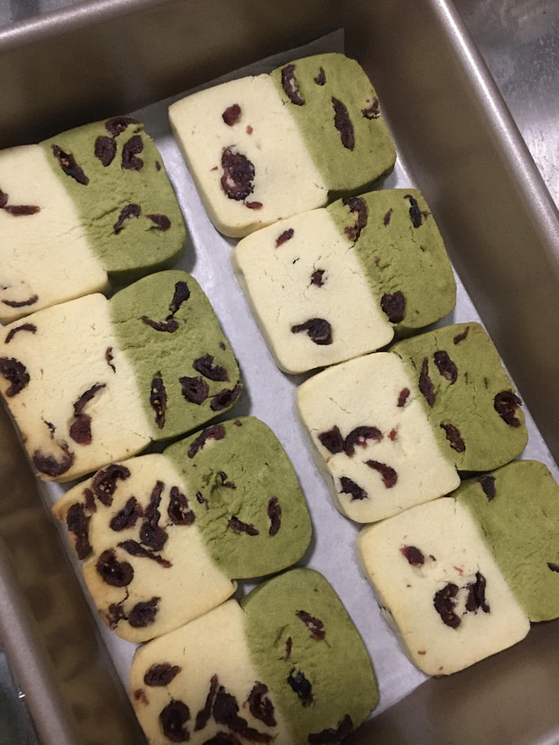 双色蔓越莓饼干