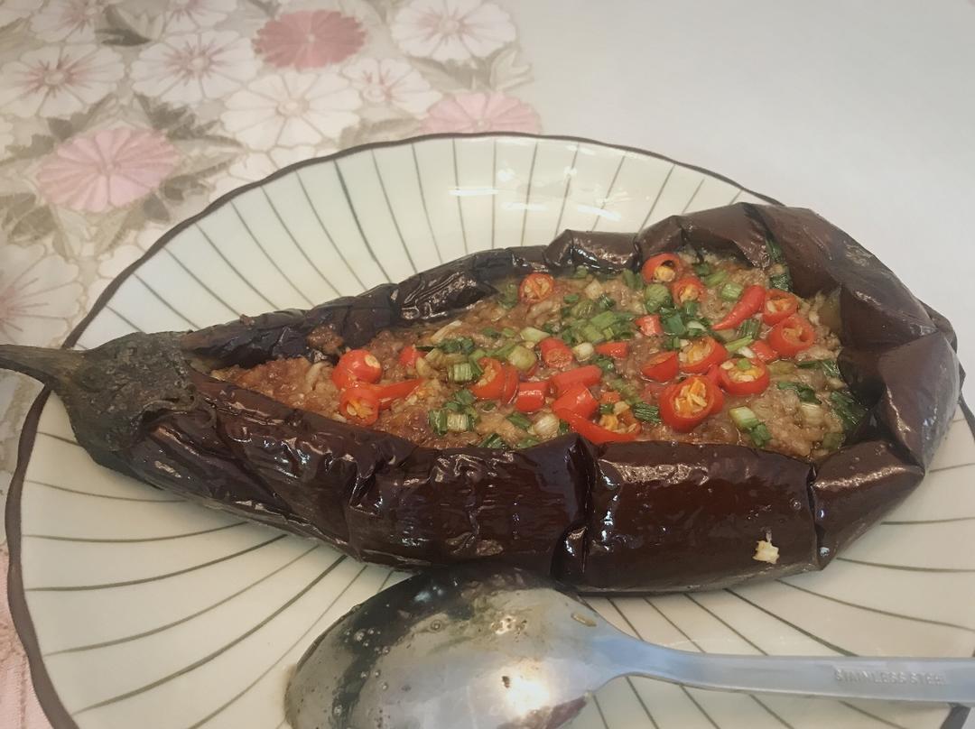 CC招牌菜销魂烤茄子，百吃不厌！