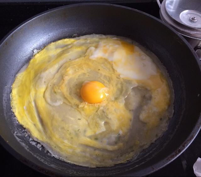 鸡蛋摊饼的做法