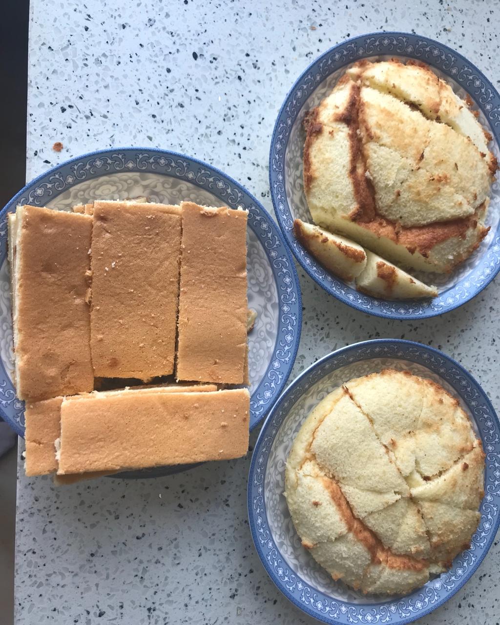 6寸原味戚风蛋糕