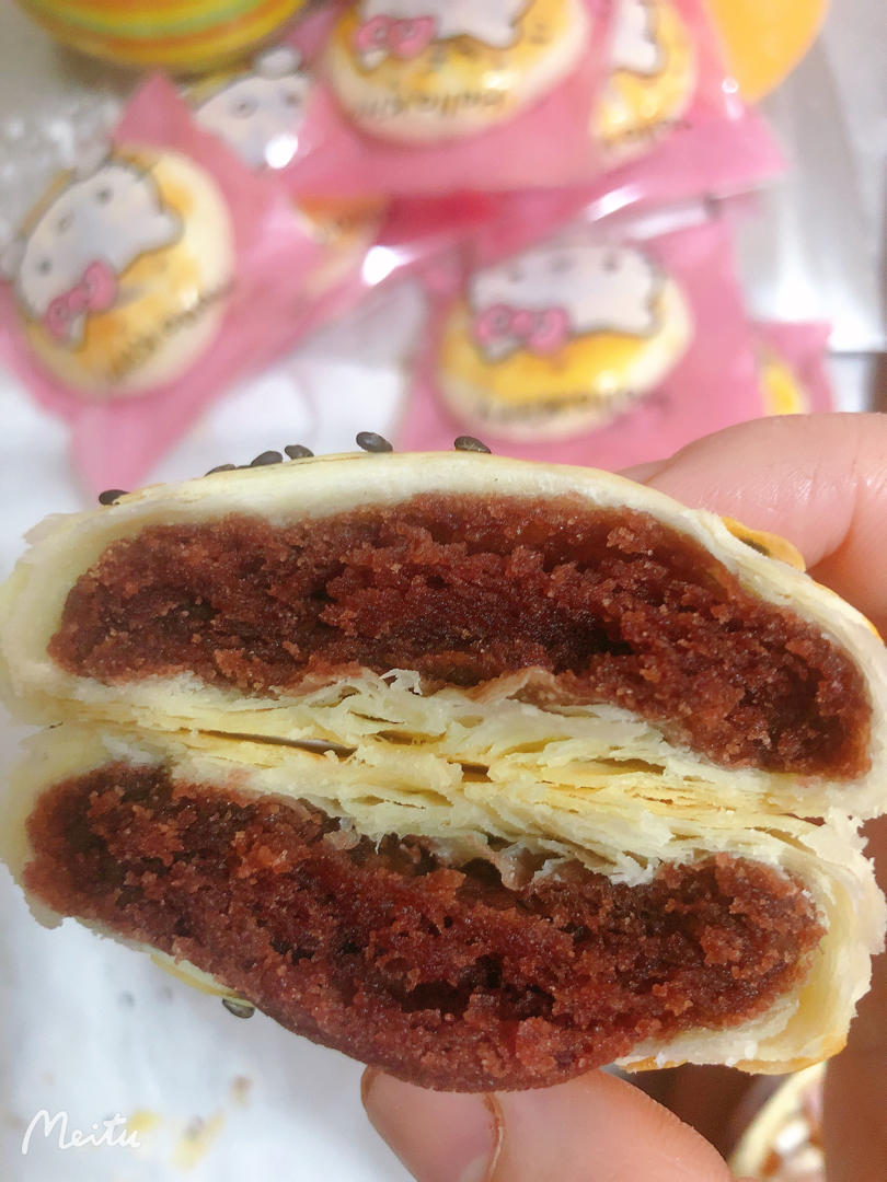 苏式五仁月饼--大包酥快手做出的层次分明