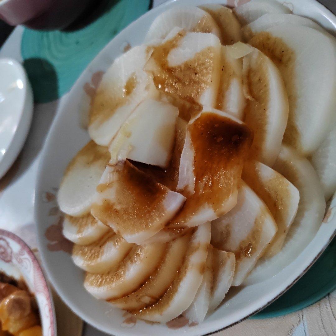 清蒸白萝卜