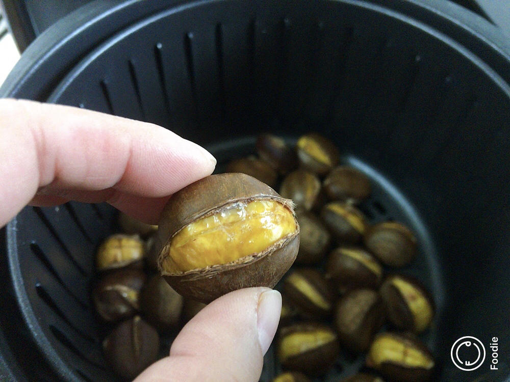 空气炸锅烤栗子