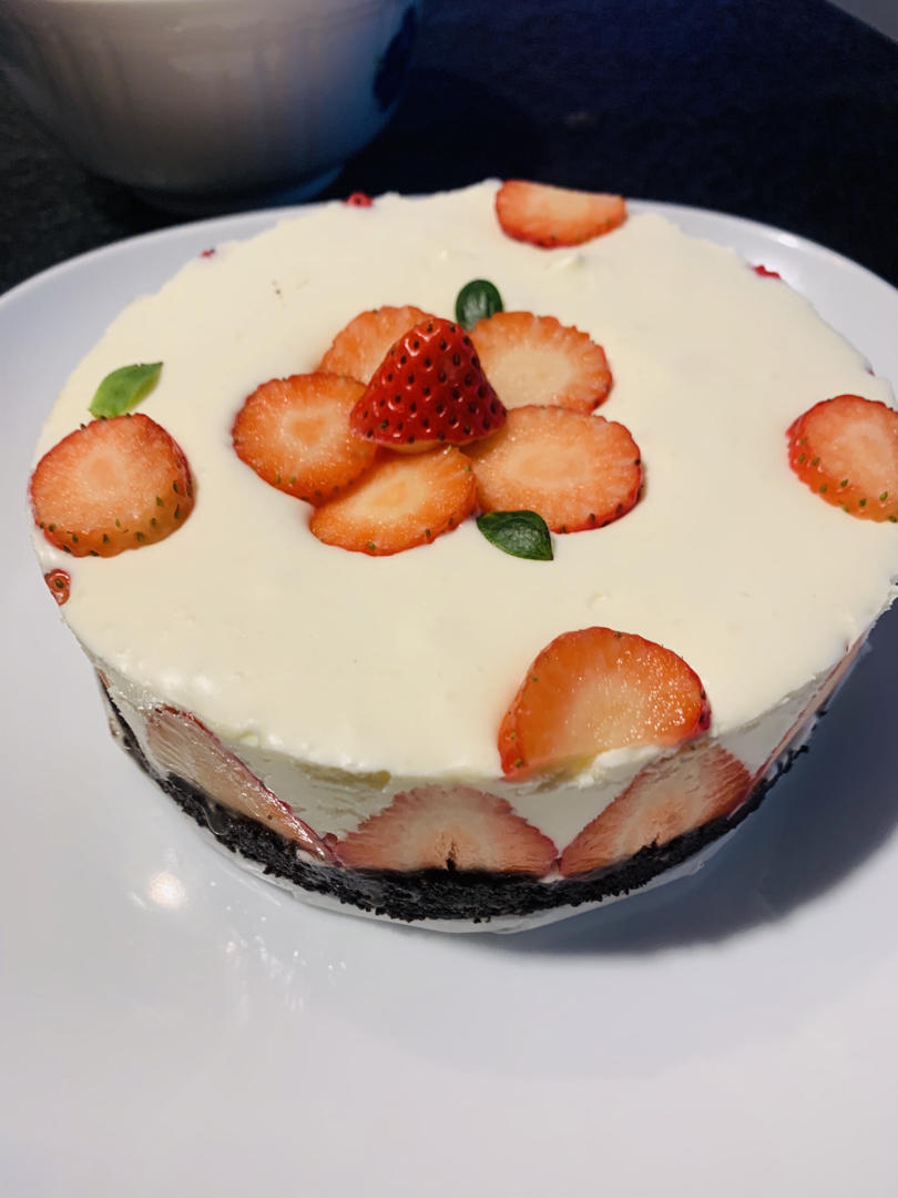 《Tinrry下午茶》教你做草莓芝士慕斯（6寸配方）