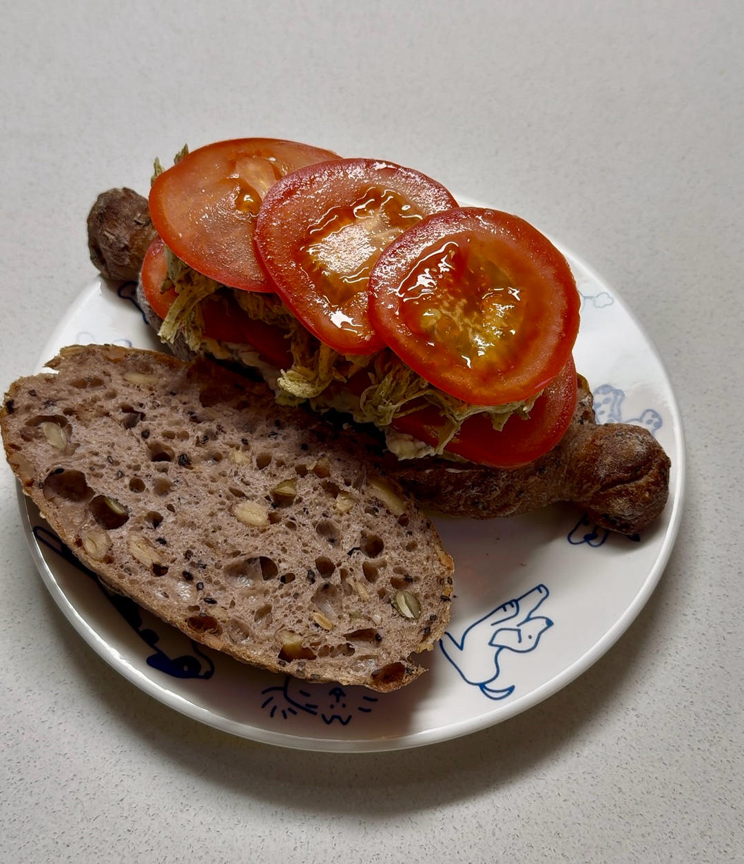 纯奶手撕吐司的做法 步骤1