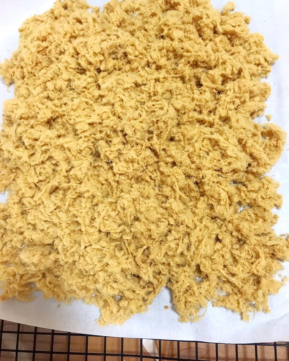 超详细面包机自制肉松（柏翠面包机PE6998）