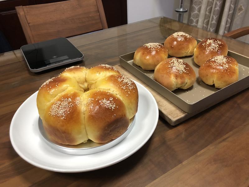 纯奶手撕吐司的做法 步骤1