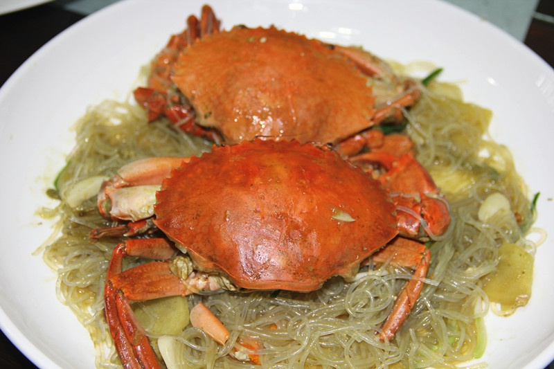 美味的红膏蟹