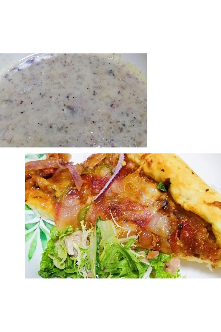 奶油鸡茸蘑菇汤（必胜客同款）