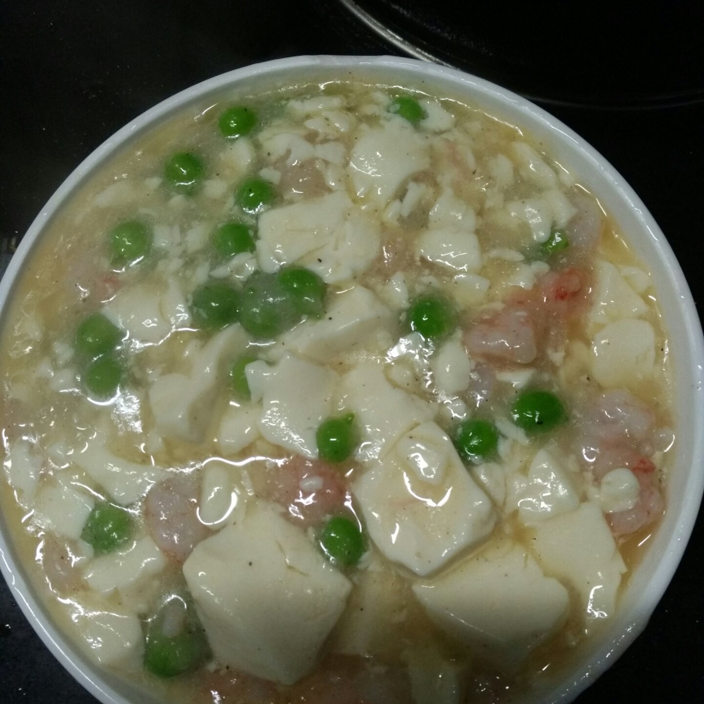 虾仁豆腐煲