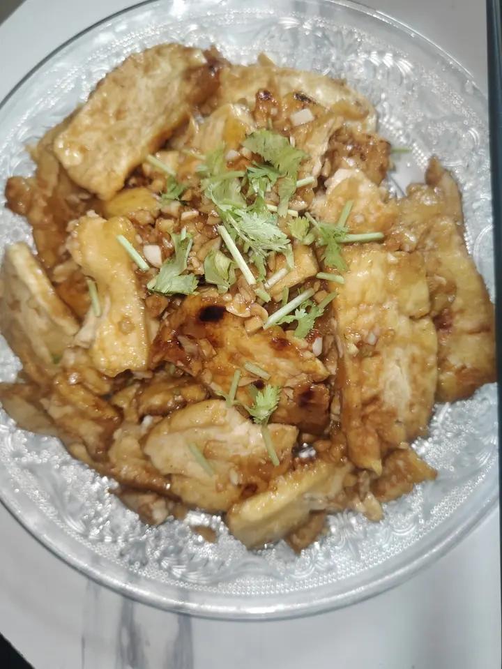 无敌好吃的香煎豆腐