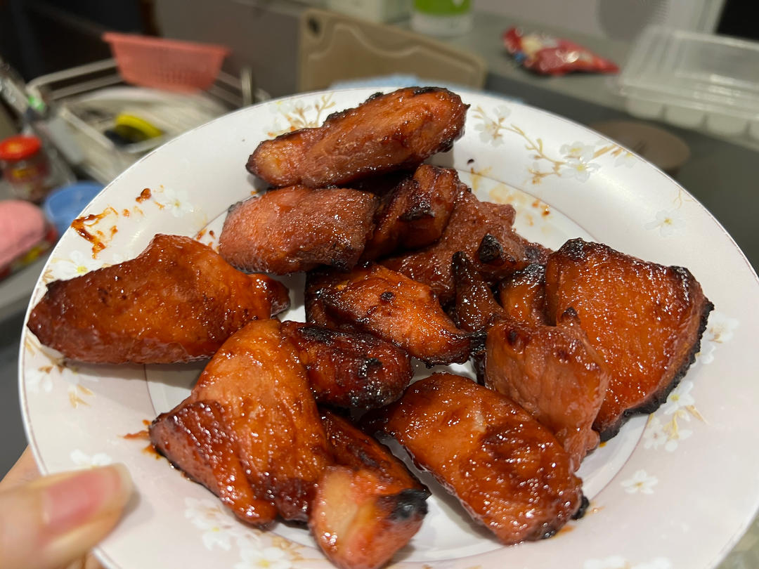 蜜汁叉烧肉（新手烤箱0失败）