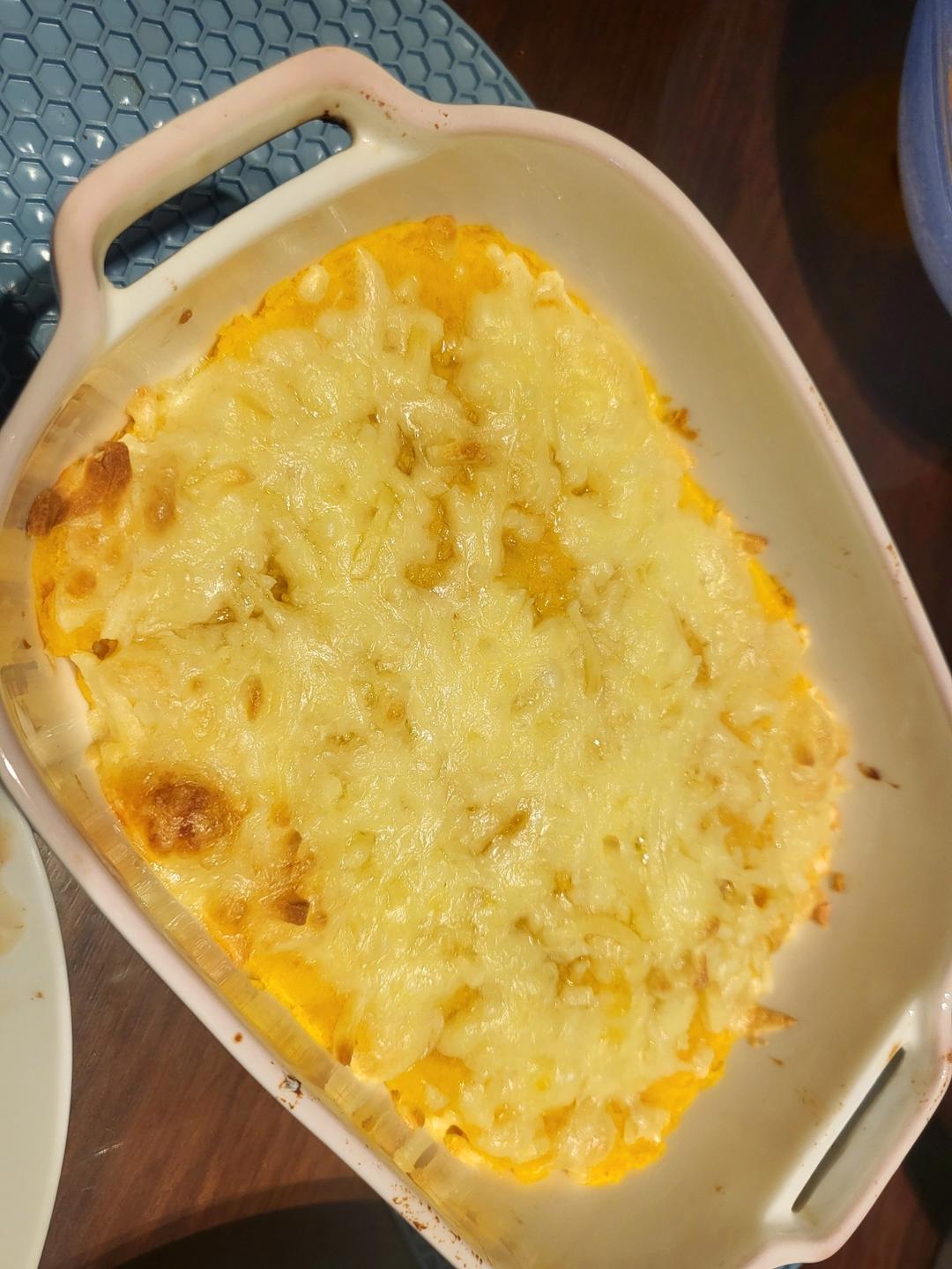 网红爆款美食～芝士焗红薯