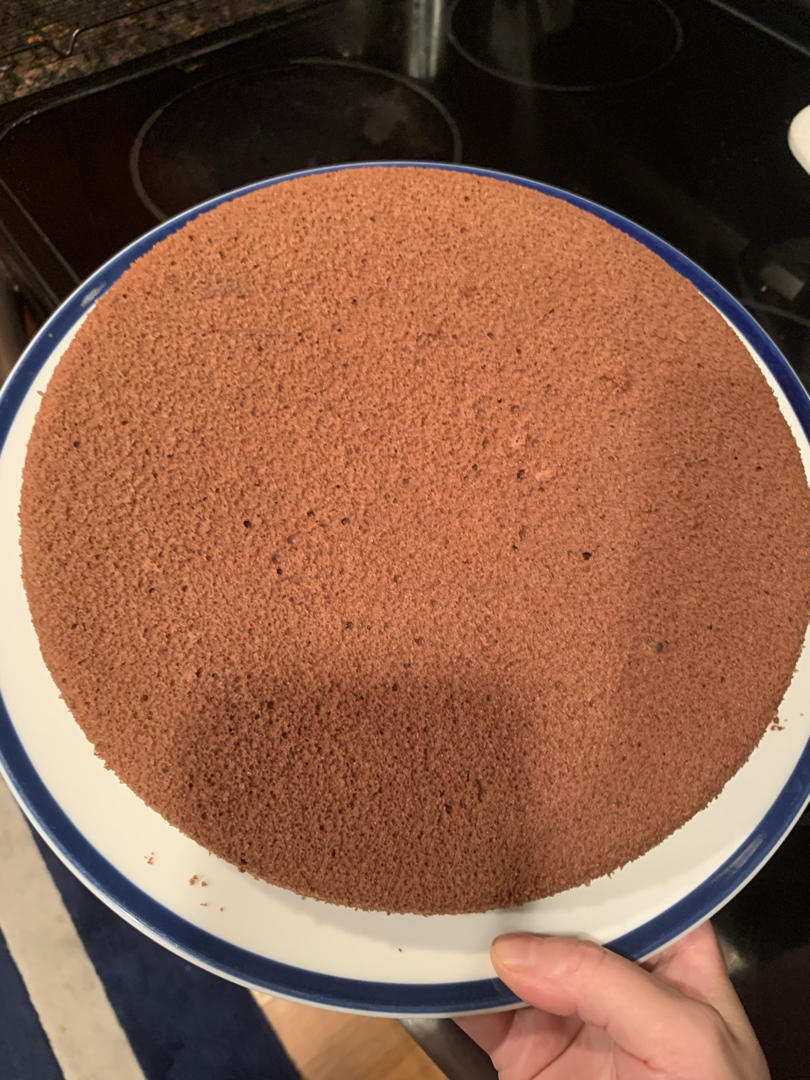 可可戚风蛋糕～8寸～百分百成功