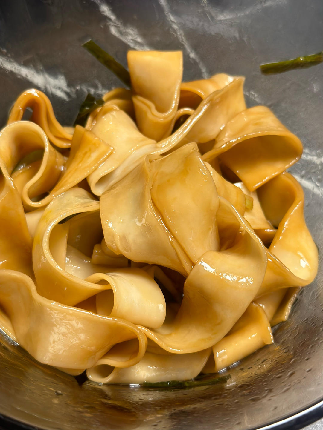 葱油拌面—宽面版