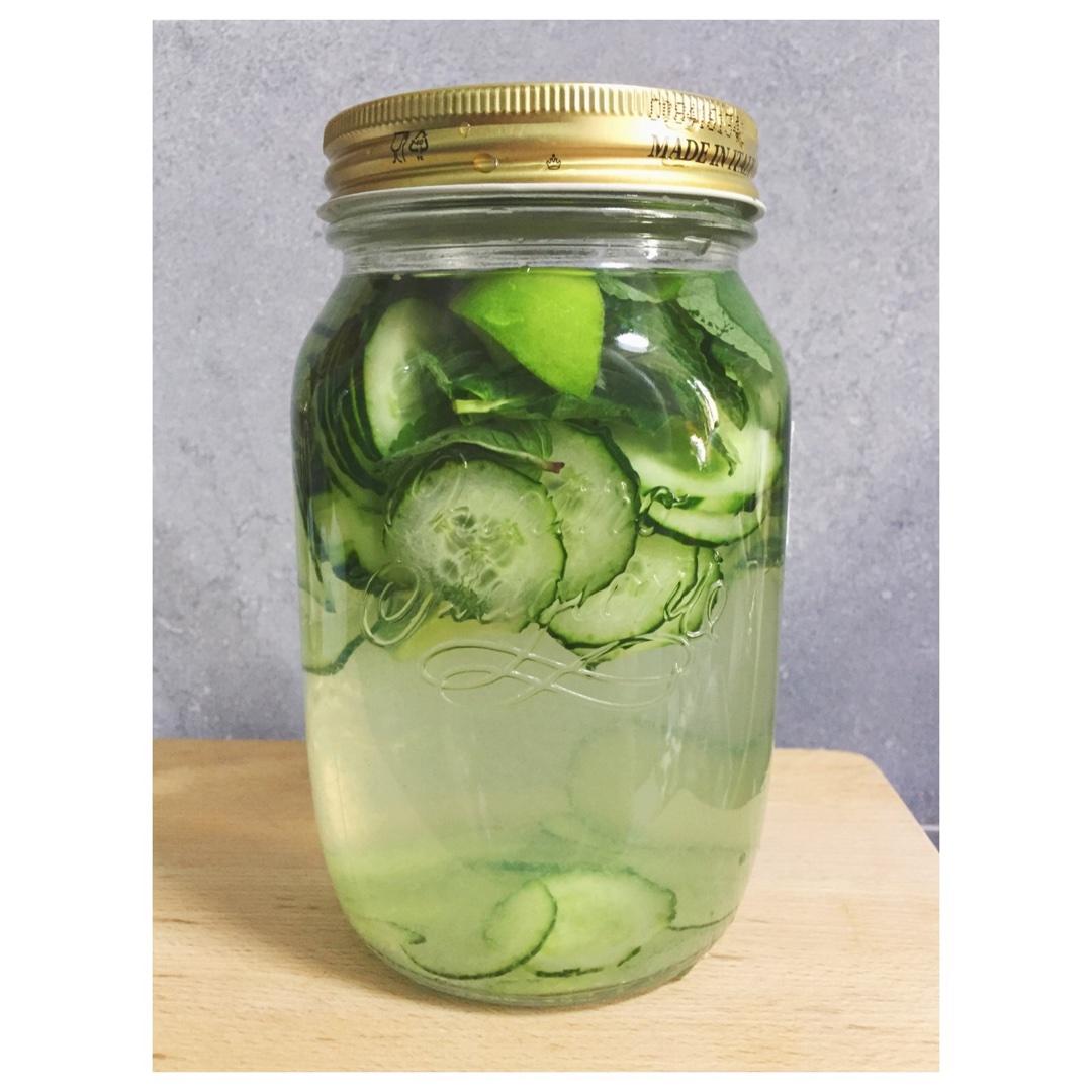 Detox Water 薄荷青瓜水的做法