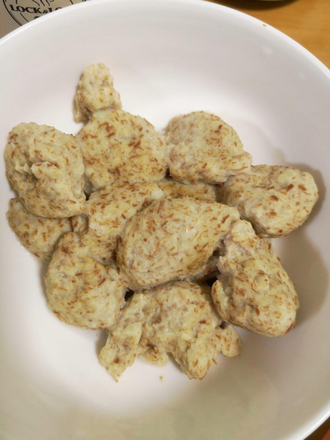 宝宝辅食-牛肉土豆丸