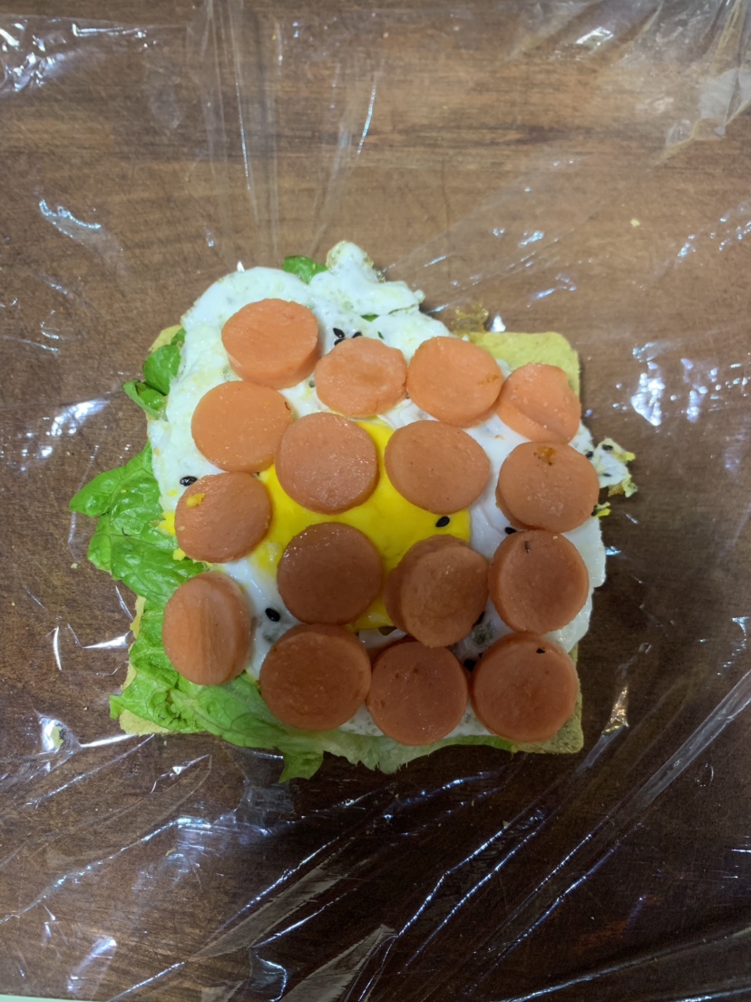 健康美味的减脂三明治的做法 步骤10