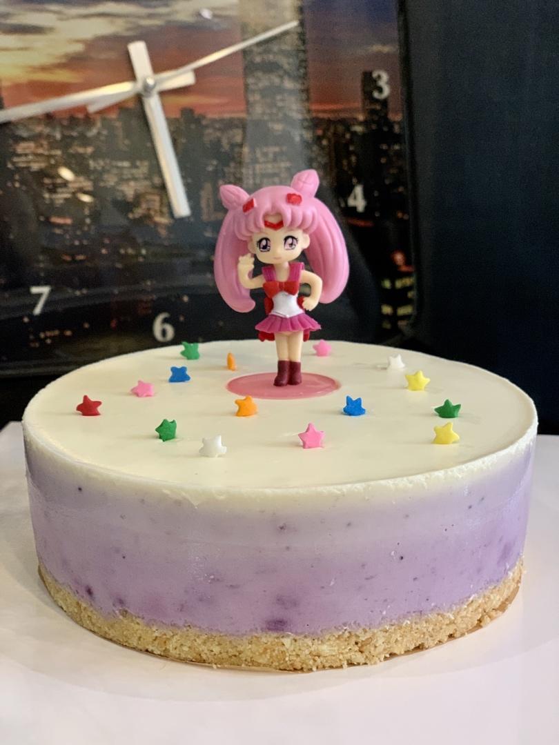 蓝莓慕斯（渐变+新手+简单+6寸）