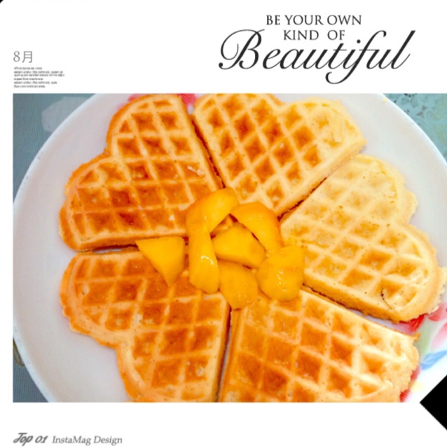 基础华夫饼 waffles