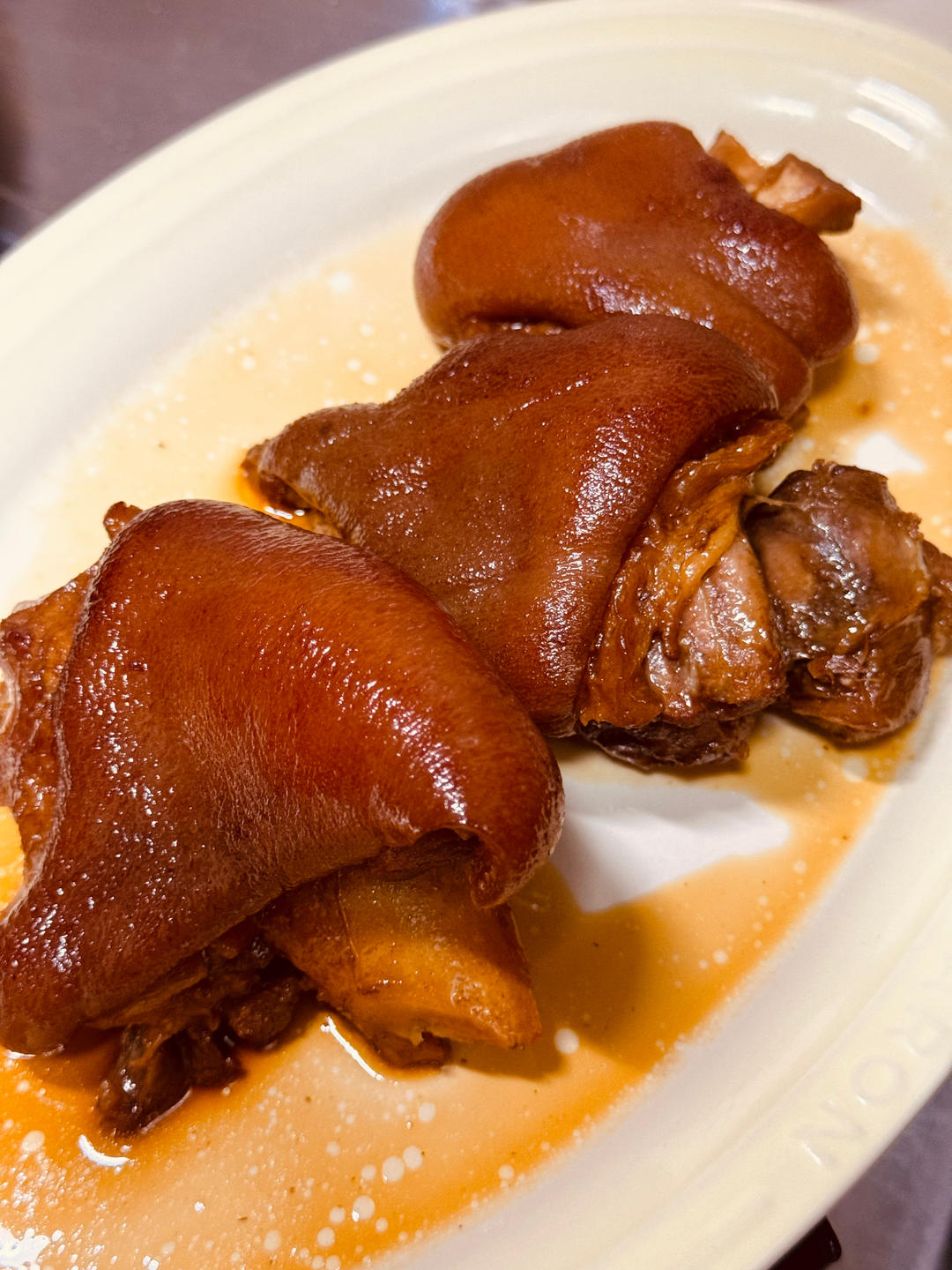 【Q弹卤猪蹄】（家庭版）