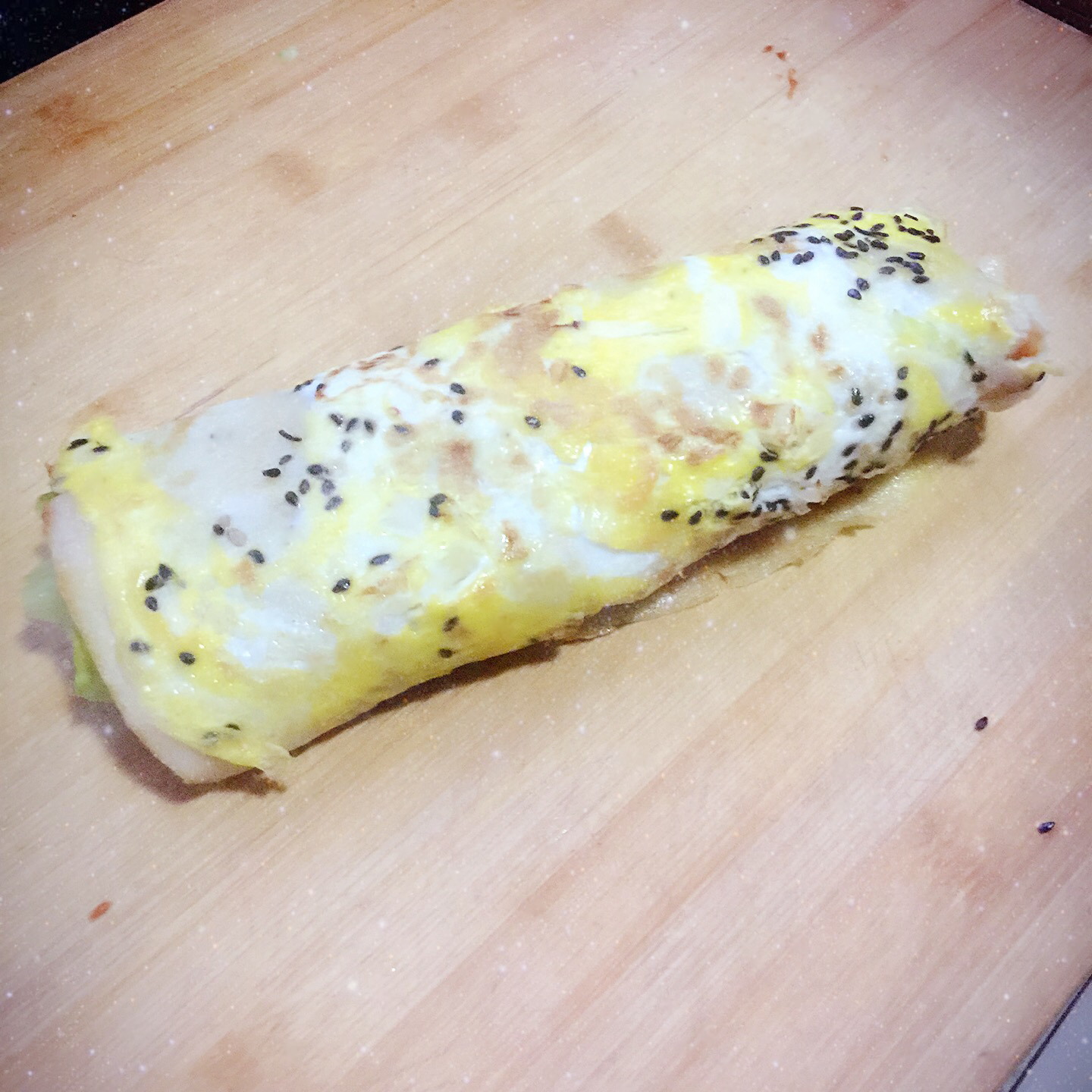 平底锅版煎饼果子