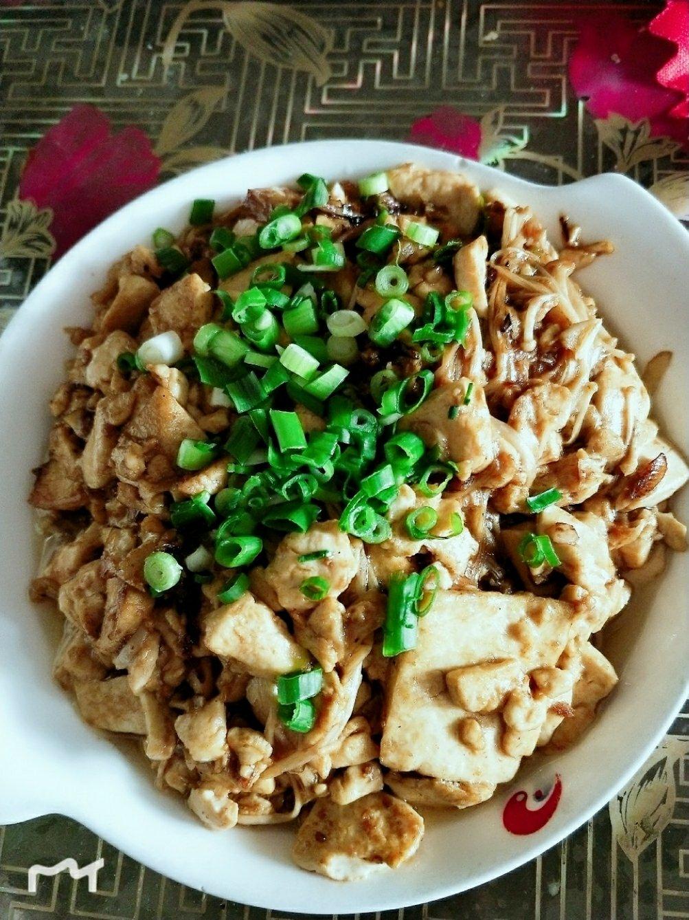 超级下饭菜--金针菇日本豆腐