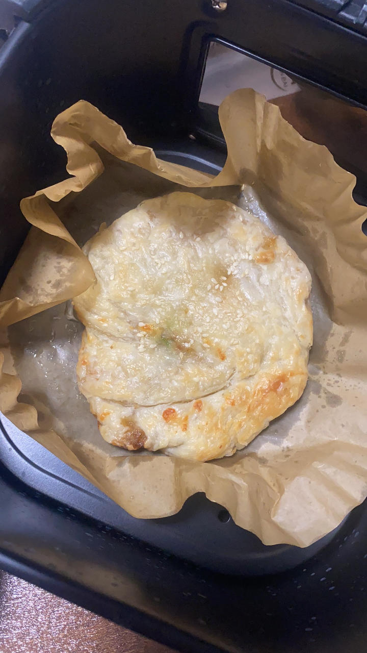 空气炸锅鲜肉锅盔|超酥超脆！
