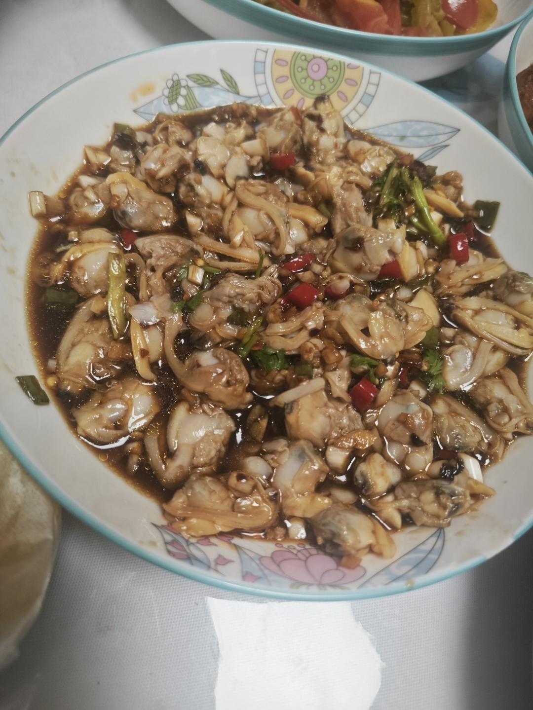 下酒神器 捞汁花甲