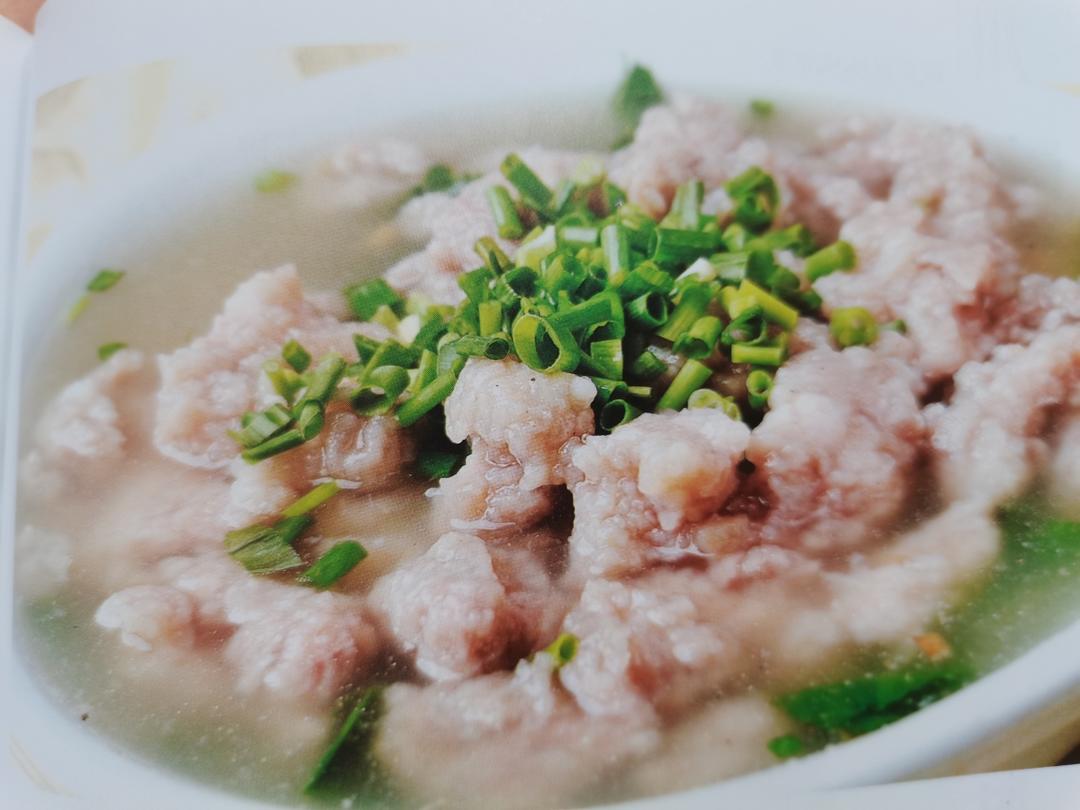 滑肉汤的做法