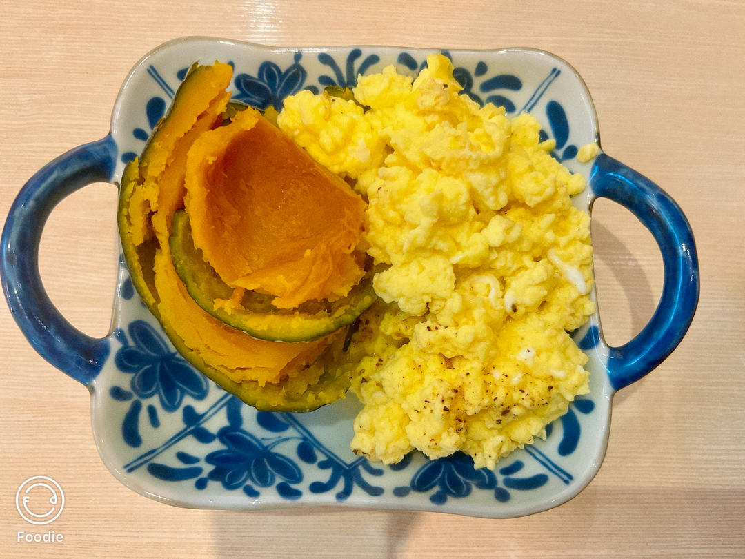 美式牛奶炒滑蛋，低脂健康